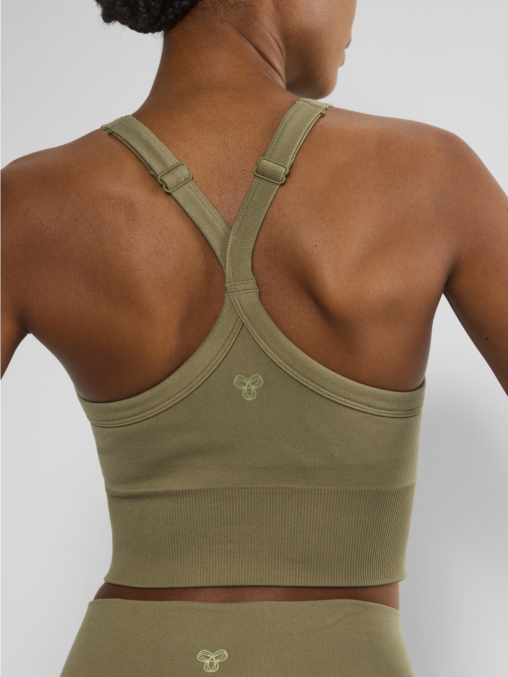 Aritzia NWT Sun-dried Olive BodyGrip™ Scoopneck Racerback Tank - Picture 2 of 4